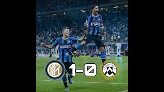 Inter vs Udinese 1-0 Highlights & All Goals