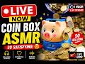Live ASMR Piggy Bank House | Relaxing sleep Sounds #shorts #asmr #trending #shortsfeed