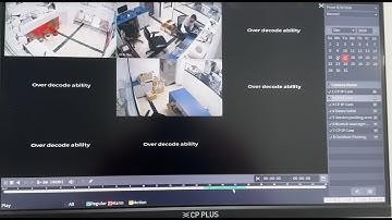 Over Decode Ability issue in Playback of DVR/NVR. How to resolve Over Decode Ability.