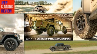 Jeep Gladiator Review- The Good, Bad, & What I Changed Immediately