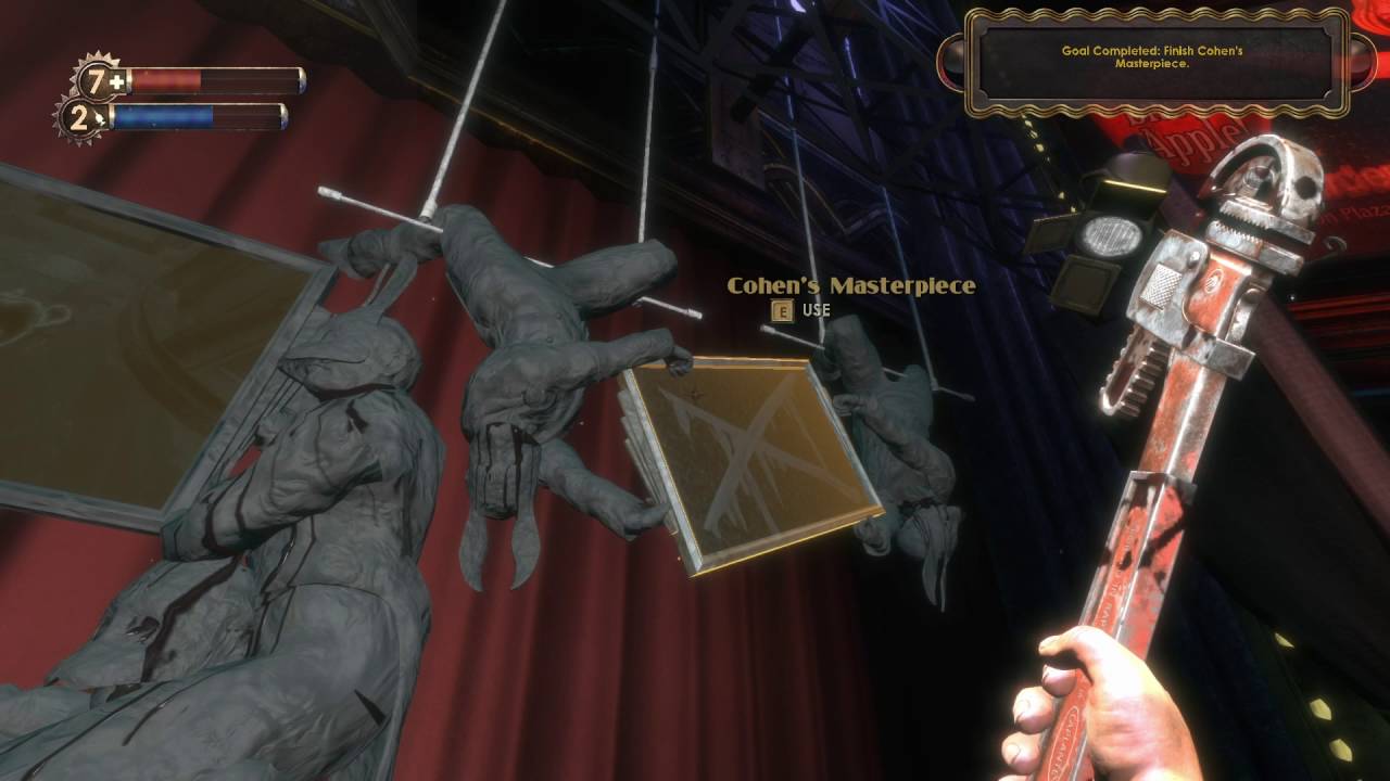 Bioshock Remastered Sander Cohen's Magnificent Entrance YouTube