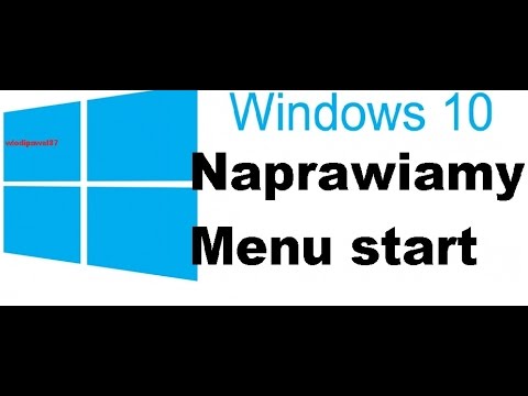 [PL] Windows 10 Naprawa (problem) menu start oraz szukaj