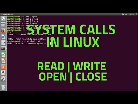 System Calls | Read | Write | Open | Close | Linux