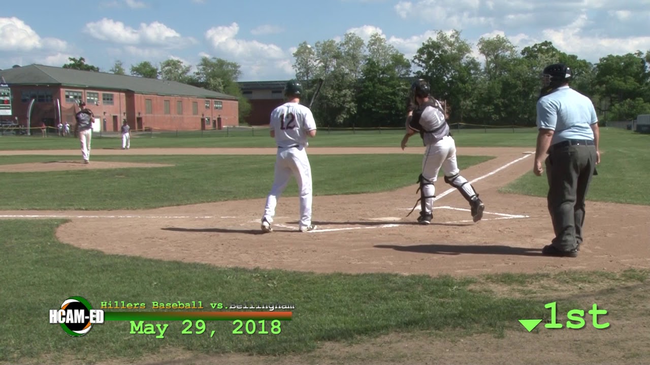 Hopkinton Hillers Baseball VS Bellingham 5292018 YouTube