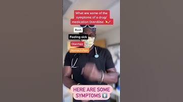 Symptoms Of A Drug OVERDOSE | Signs and Symptoms | Drug Poisoning