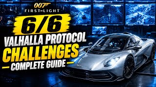 How to Complete ALL 6 Valhalla Protocol Challenges | TacSim | 007 First Light