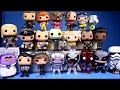 My Funko Pop Vinyl Figure Collection 2016 21 Figures Unboxing Hunting Haul Review Gotham Video