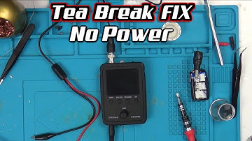 Handheld Oscilloscope - No Power - Quick Fix