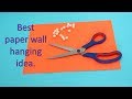 Diy paper wall hanging idea  easy craft idea  handmade craft