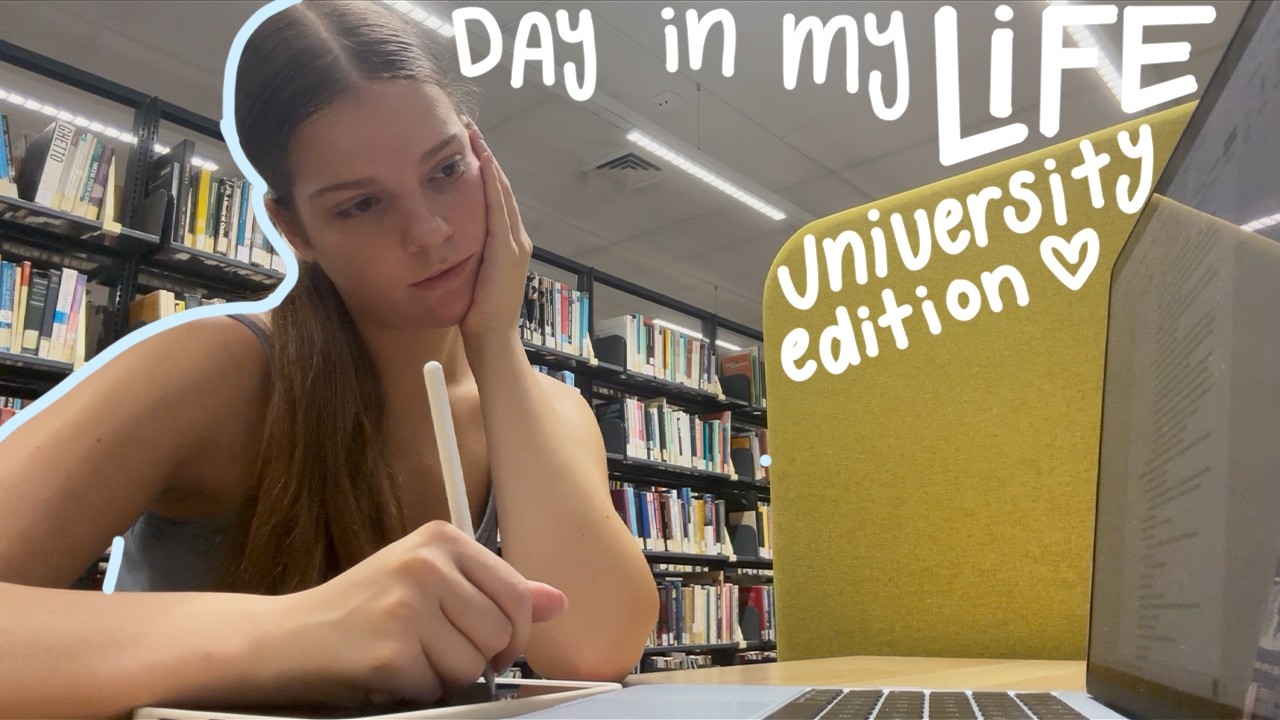DAY IN MY LIFE (UNIVERSITY EDITION) 🎓 | grwm vlog, classes + shopping