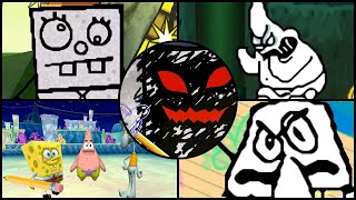 Drawn to Life SpongeBob Edition - All Bosses (No Damage) [4K]