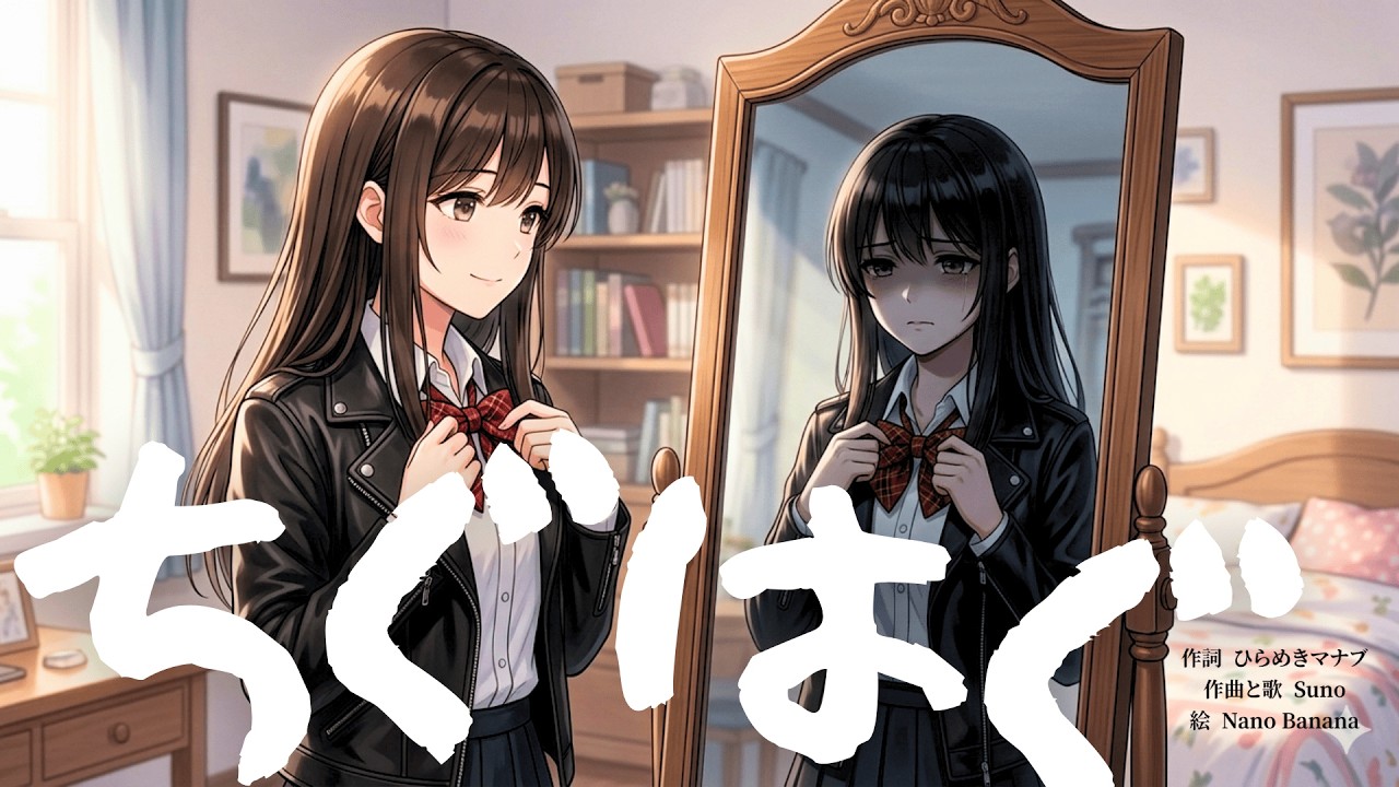 ちぐはぐ　★★★★　#ai #音楽 #suno #オリジナル曲 #rock #ガールズバンド