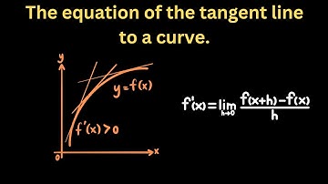 Finding the Equation of a Tangent Line to a Curve | Derivatives & the Reciprocal Rule - Calculus 12