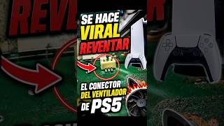 Se hace viral REVENTAR el conector del ventilador de PS5😂😱 #playstation #ps5 #humor #Gaming