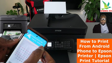 How to Print From Android Phone to Epson Printer | Epson Print Tutorial