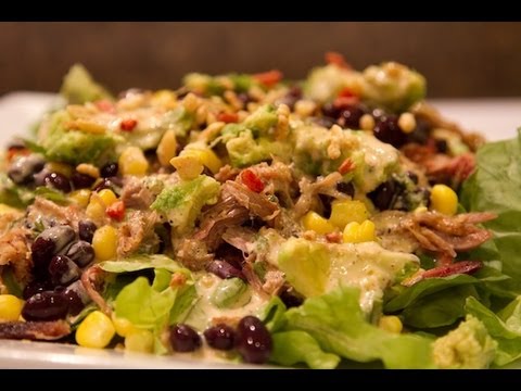 southwest-pulled-pork-salad-recipe