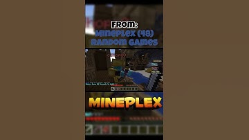 Block Hunt | Mineplex #shorts #minecraft #mineplexgames