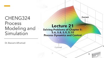 CHENG324 Lecture21 Chapter 5 Solving Problems 5 6, 5 8, 5 9, 5 10