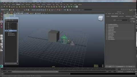 How to group, and ungroup objects in Autodesk Maya.