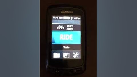 Garmin and Strava live segments edge 810( how to get them to work)