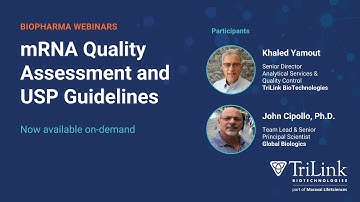 mRNA Quality Assessment and USP Guidelines