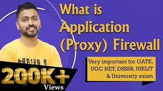 Lec-86: What is Application(Proxy) Firewall in Hindi | Network Security Part-2 screenshot 5