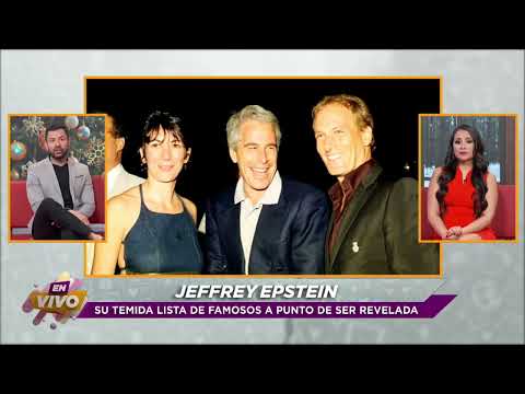 😱 Estos famosos son involucrados en la isla perversa de Jeffrey Epstein l En Vivo #jeffreyepstein