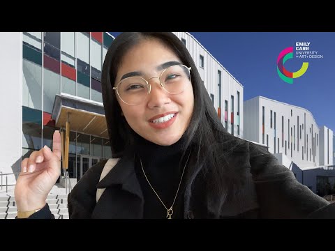 day in a life of an art student (emily carr university of art + design vlog)