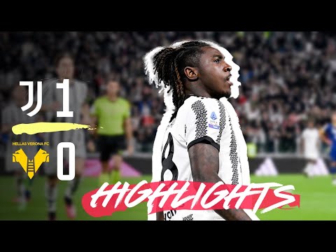 Highlights: Juventus 1-0 Verona | Moise strikes Verona AGAIN! Stadium sound