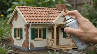 Building the World's Cutest Tiny House 🏡 | Miniature Construction Timelapse