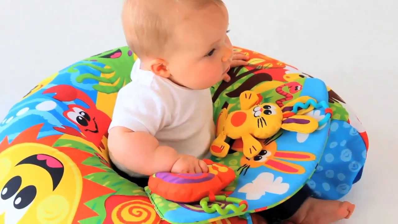 JUMBO- Bambino Playnest-Coussin Gonflable évolutif et d'apprentissage pour  bébé dès la Naissance,1 coussin d'éveil gonflable avec 8 activités, 19812,  Multicolore : : Jeux et Jouets