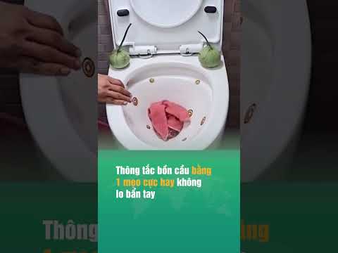 Video: Cách thông tắc bồn cầu tại nhà: tính năng, phương pháp và khuyến nghị