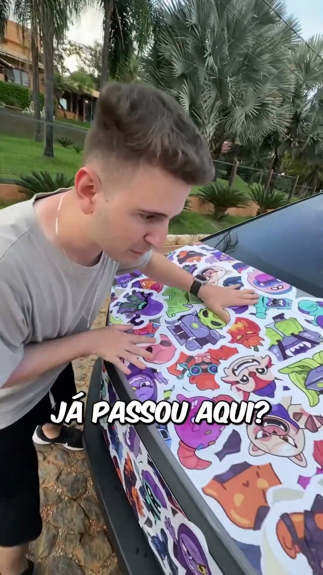 QUEM ENCONTRAR O GOGO LENDÁRIO NO CYBERTRUCK, VENCE! #shorts