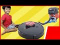 Kyvol Cybovac E20 Robotic Vacuum Cleaner Unboxing With MiBro Robot- Kid Video