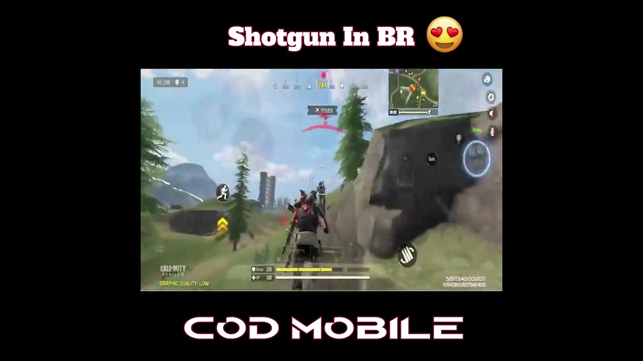 Shotgun kills in Battle Royale | Cod Mobile 