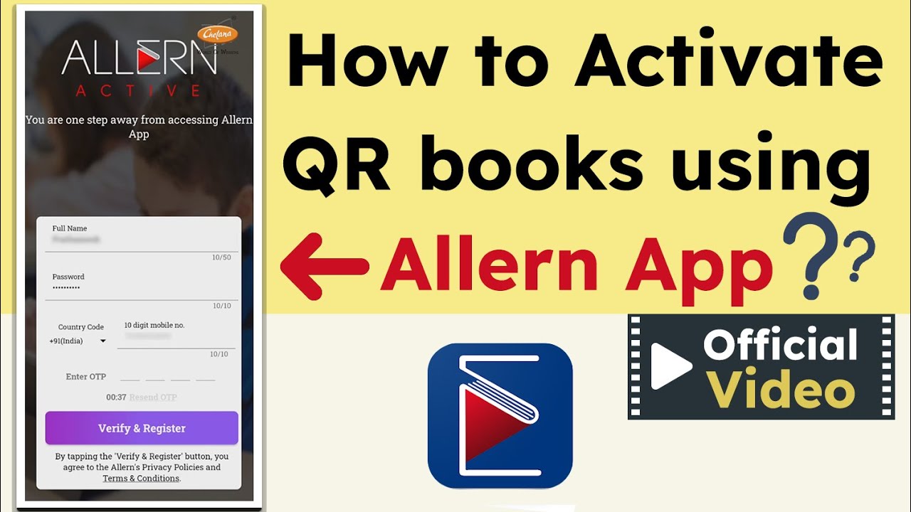 OFFICIAL Video How To Activate QR Books Using ALLERN App FULL Process official-video-how-to-activate-qr-books-using-allern-app-full-process
