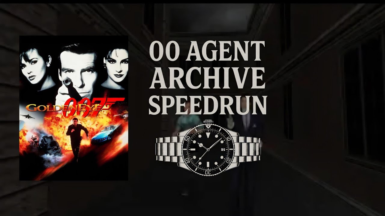 Goldeneye64, 00 Agent, Archive, Speedrun. 