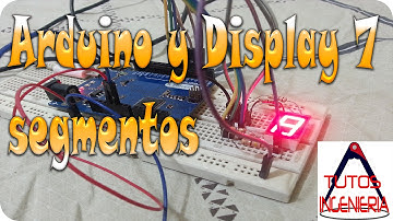 🔋 Display siete segmentos y arduino (método fácil)