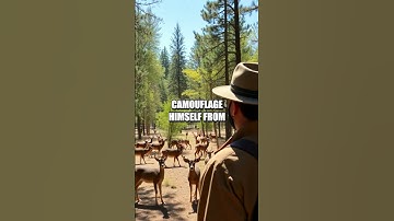 Survival Skills: How Mimicking Animals Can Save Your Life in the Wild  #survivalHacks #shorts