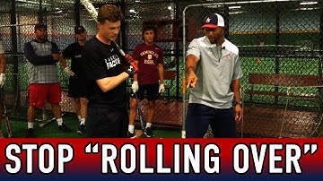 Stop Rolling Over When Hitting | All-Star Quick Tip