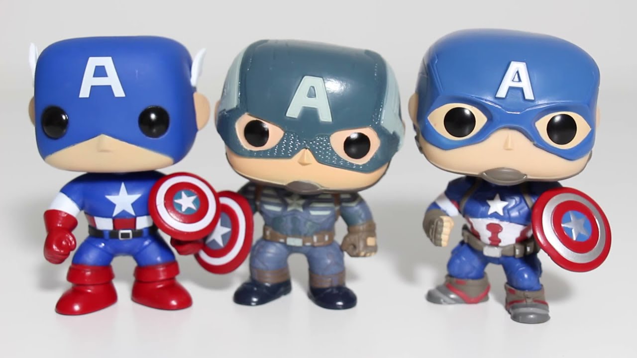 captain america winter soldier pop vinyl