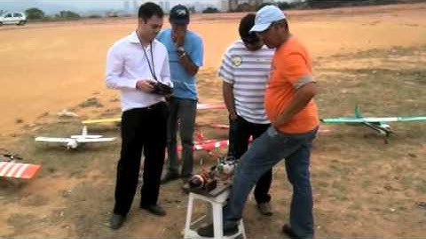 Teste da Turbina Kingtech K80F