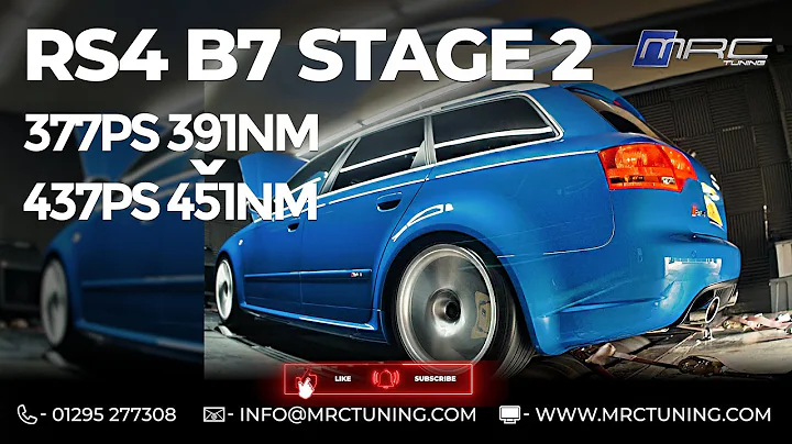 AUDI RS4 - MRC STAGE 2 Software - [ DYNO TUNING ] - 437PS 451NM