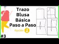 #3 Trazo 👕 Básico de Blusa 🔴