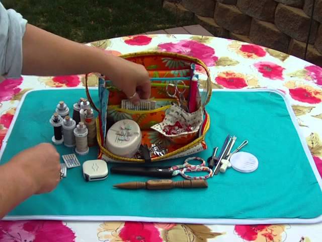 Sewing Machine Travel Bag Trailer Video 