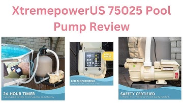 XtremepowerUS 75025 Pool Pump Review: Is It Worth the Hype?