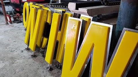 thi công quảng cáo tại Bình Dương - Quảng Cáo Tân Uyên,Gia Công Chữ Inox,Chữ Inox Vàng Gương