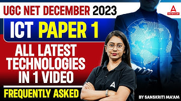 UGC NET ICT Paper 1 Marathon Class 2023 | UGC NET ICT Class By Sanskriti Jain