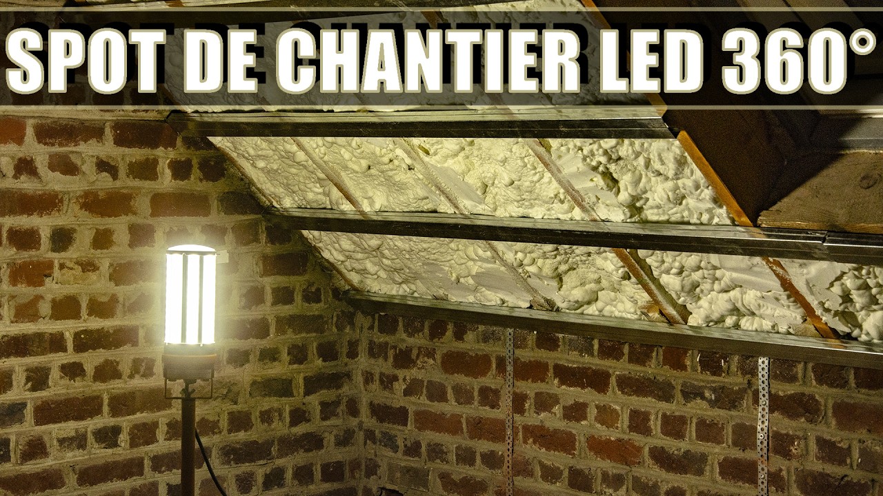 Le Spot de Chantier du Futur : Lumière Totale à 360°