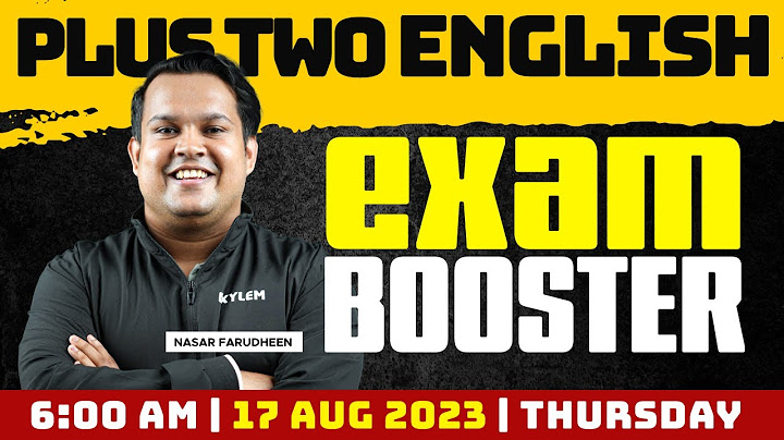 Plus Two Onam Exam - English Full Chapter Revision - Exam Booster | Xylem Plus Two